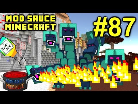 Minecraft Mod Sauce Ep. 87 - New Twilight Forest Mods !!! ( HermitCraft Modded Minecraft )