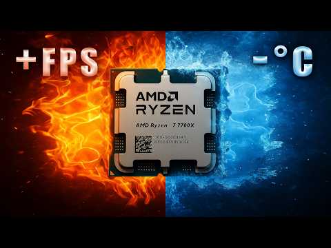 Optimizing Ryzen 7000 For FREE FPS and Lower Temps