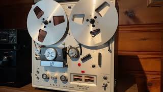 Video thumbnail for Akai X-150D Reel to Reel Tape Deck. by marcusdolby1