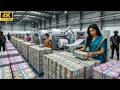 Inside Indian Rupee Factory Full Currency Printing Process