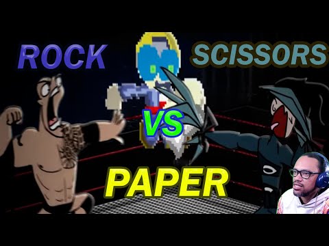 REACTION: Rock vs Paperboy vs Scissorhands - RAP BATTLE! ft. Chase Beck, Commander Jacob & Zawesome