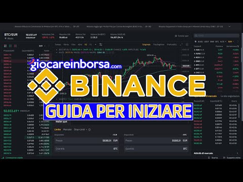 Binance Tutorial ITA - Italian Guide for Beginners (updated)