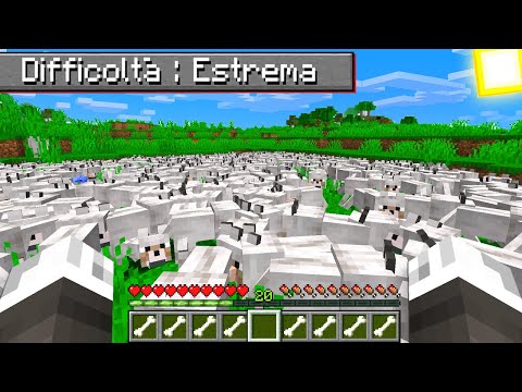 HO ADDOMESTICATO 100 LUPI SU MINECRAFT