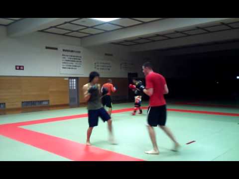 【チーム・ファイヤー】総合格闘技スパーリング20120506