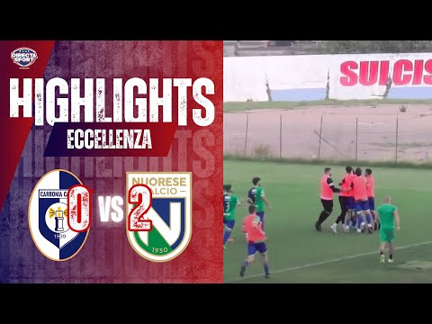 Calcio Eccellenza - Carbonia Calcio 1939-Nuorese Calcio 1930 0-2 (Highlights)