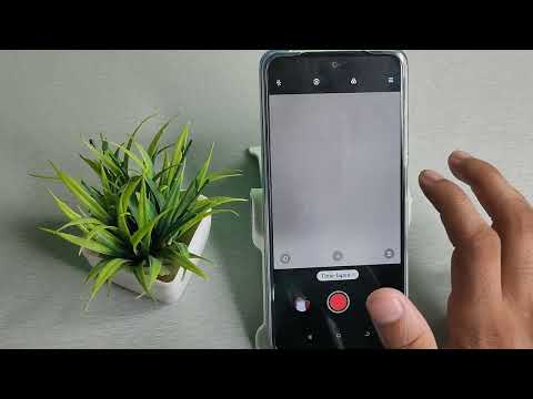 How to use Time lapse camera setting in poco M4 pro mobile