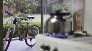 preview picture of video 'Spedagi - Sepeda Pagi dari Bambu Temanggung'