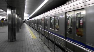 preview picture of video '2011.01.09 大阪地下鉄四つ橋線なんば駅 Osaka city subway Yotsubashi line Nanba Sta.'