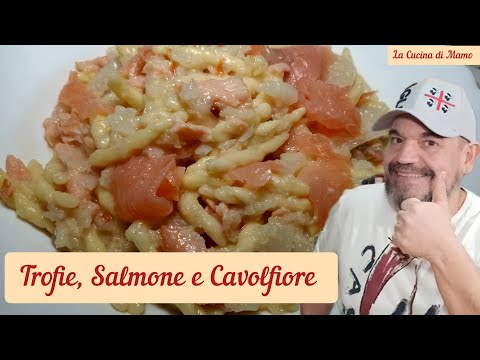 Trofie, Salmone affumicato e Cavolfiore