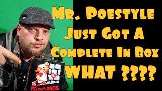Mr. Poestyle Gets A Boxed What ????