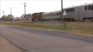preview picture of video 'BNSF Meet Yankton South Dakota'