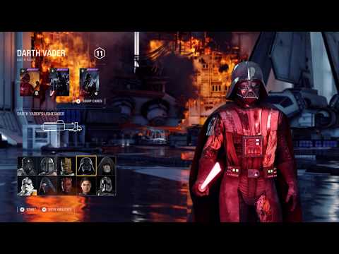 BATTLE DAMAGED VADER WITH HELMET - STAR WARS BATTLEFRONT 2
