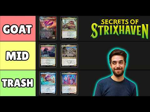Ranking Every Secrets of Strixhaven Commander