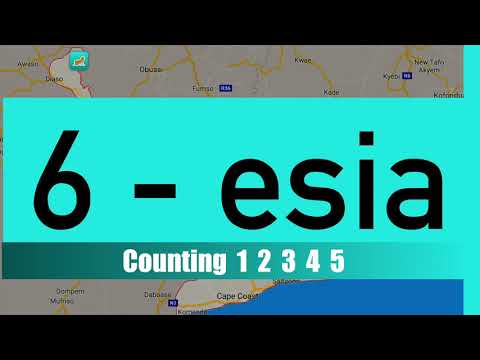 Learn Fanti count 1-to-10