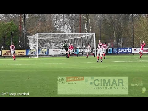 Tweede helft SV Geinoord JO13-1 - DOVO JO13-1