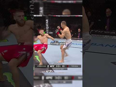 Is Ilia Topuria Vulnerable to Calf Kicks? #mma #ufc