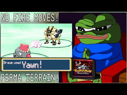 Radical Red Hardcore Mode Nuzlocke Strategies: Slowbro Yawn AI VS Jasmine