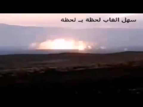 GORELA JE ZEMLJA: Evo kako su ruski bombarderi spalili zonu u kojoj su teroristi ubili pilota SU-24!