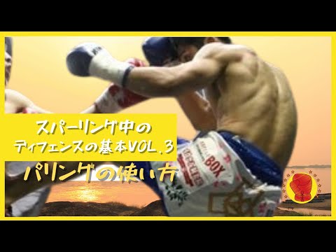 スパーリング中のディフェンスの基本vol.3 パリングの使い方【初心者向け】