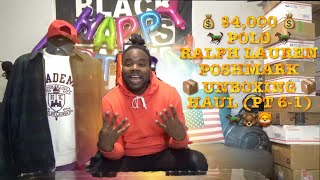 $4,000 POLO RALPH LAUREN POSHMARK UNBOXING HAUL (PT6-1)