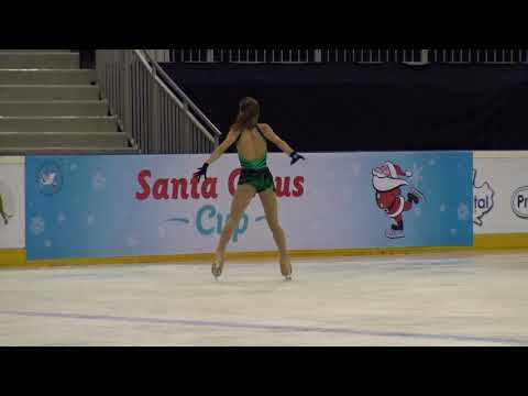 2017 Santa Claus Cup: Alexandra SERET(FRA) - FS ADVANCED NOVICE GIRLS, Free skating