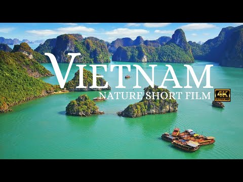 Vietnam 4K scenic film with calming music / Vietnam nature video in 4K Ultra HD with relaxing music