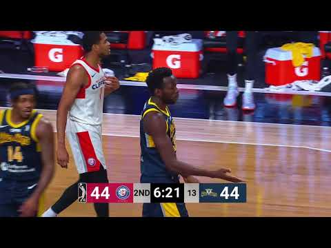 Amida Brimah 14 points Highlights vs Agua Caliente Clippers - 02/26/2021