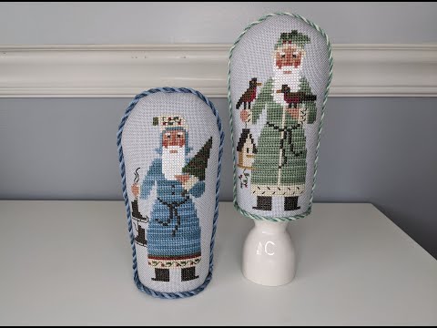 Flosstube Extra: Cross Stitch Stand Up Finishing Tutorial