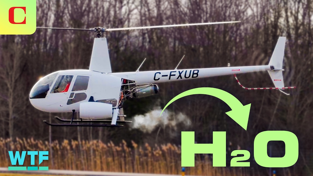 Hydrogen-Powered Helicopter Takes Flight With People Aboard