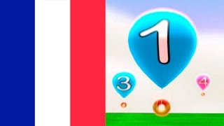 Numbers in french, educational cartoons: phone