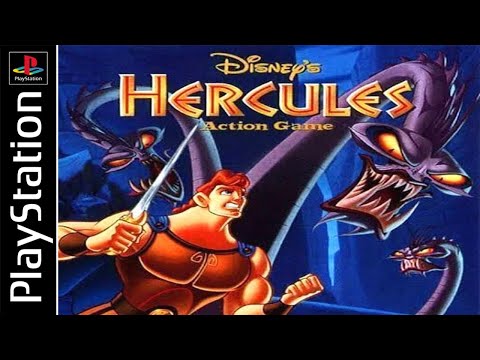Disney's Hercules Action Game - Story 100% - Full Game Walkthrough / Longplay (HD)