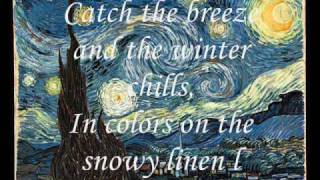 Video thumbnail of "Don McLean - Vincent ( Starry, Starry Night) With Lyrics"