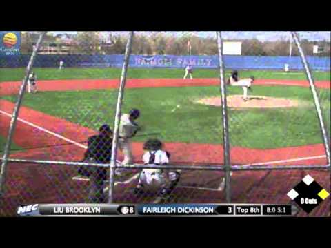 LIU 9-4 FDU 3-2. 4/13/13