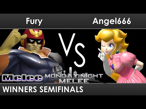 MNM 289 - Fury (Captain Falcon) VS Angel666 (Peach, Sheik) - Winners Semifinals - SSBM