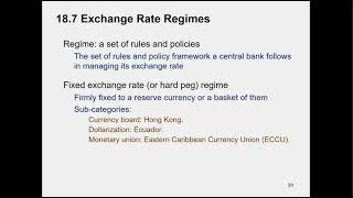 1810 Exchange Rate Regimes Explained