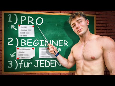 Top 3 Trainingspläne für Muskelaufbau (GENAU ERKLÄRT)