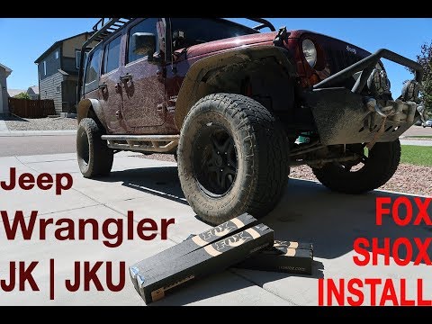 Jeep Wrangler JK/JKU | FOX SHOX shocks INSTALL