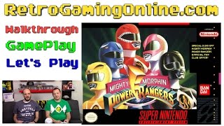 Mighty Morphin Power Rangers SNES!!