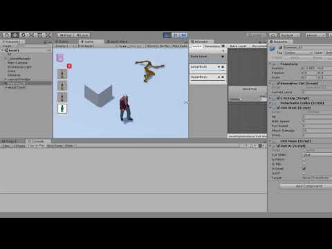 Unity Demo: grandpa gets drunk