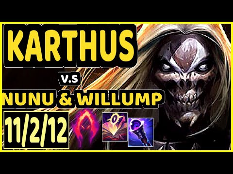 NJI (KARTHUS) vs NUNU & WILLUMP - 11/2/12 KDA JUNGLE GAMEPLAY - EUW Ranked GRANDMASTER