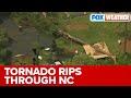 Tornado Rips Through Rocky Mount NC Significant Damage Reported