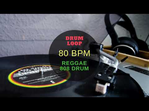 Reggae (808) drum 80 BPM - Drum Loop