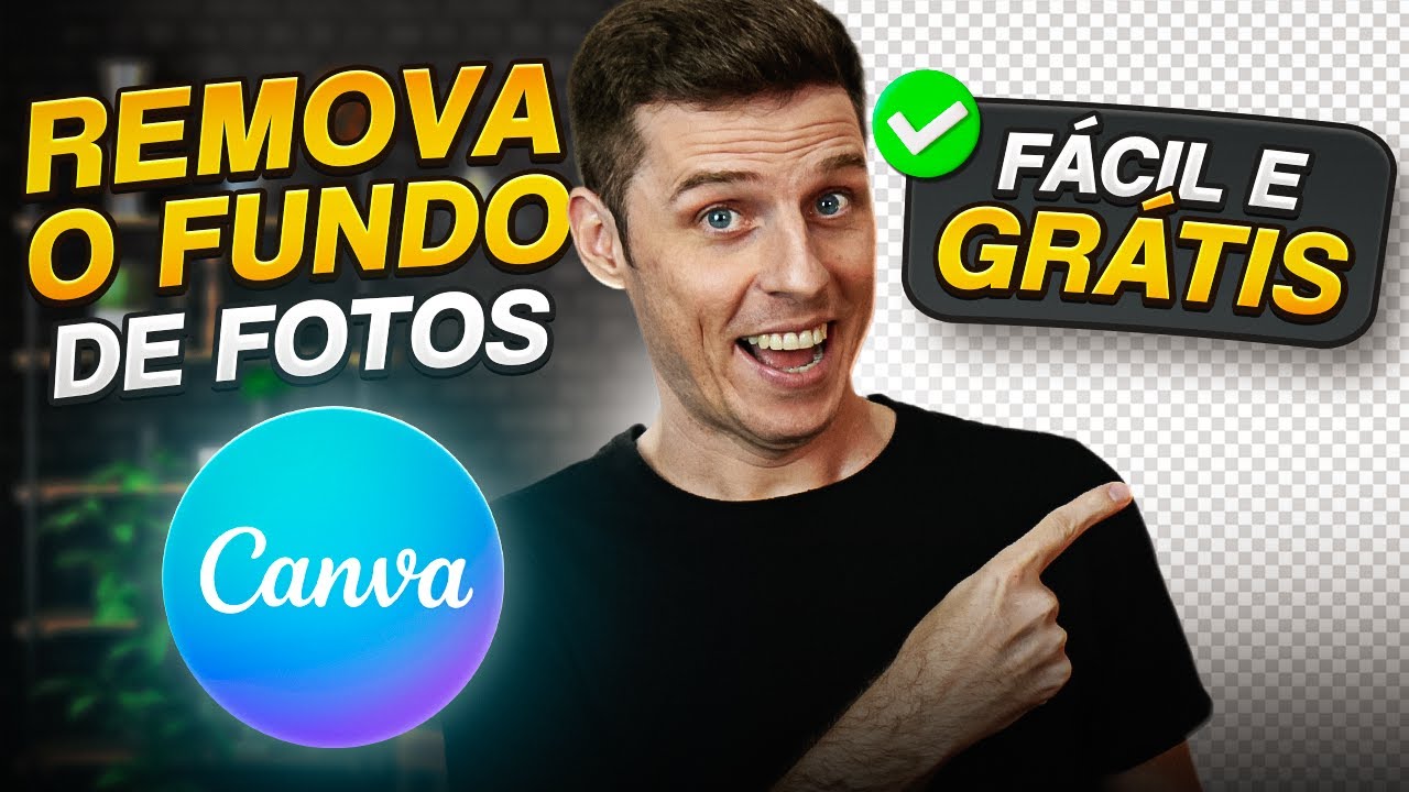 Remover Fundo de Imagem Grátis no Canva! Aprenda como Tirar Fundo de Imagem com 1 CLIQUE!