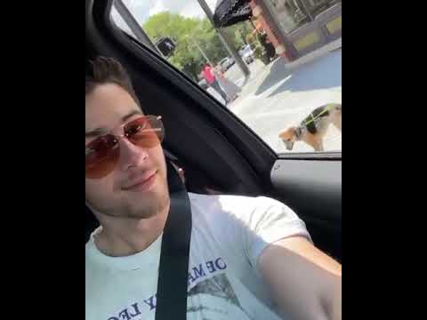 Nick jonas in public