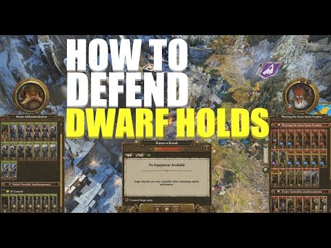 How to defend Dwarf Holds
