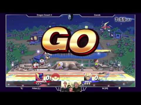 [DS11] Grand Finals - Alias (Greninja) vs M (Shulk) - SSB4 Singles