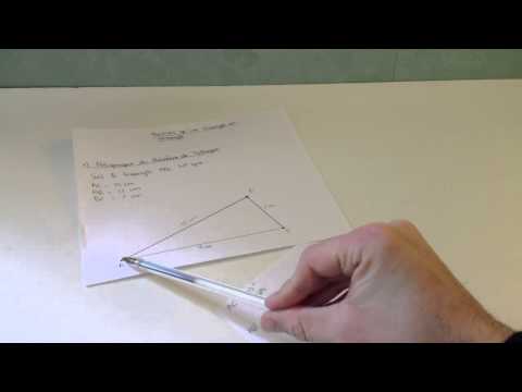 comment trouver la valeur de x dans un triangle rectangle