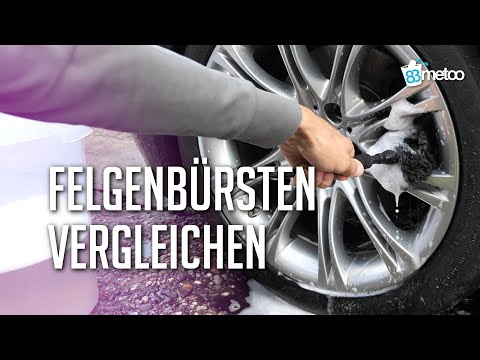 BESTE Felgenbürste: Felgenschrubber - Gyeon WheelBrush - Meguiars Wheel Brush - Sonax Felgenbürste
