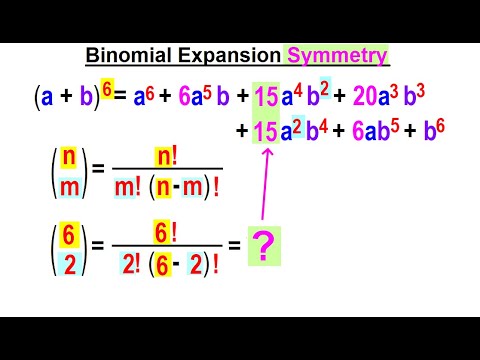 Algebra Ch 49 Binomial Theorem 1 of 18 What is the Binomial Theorem
