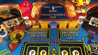 Tracking Down Problems On A Bally Baby Pac Man Pinball Machine!